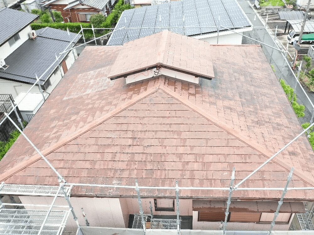 Y様(伊勢)屋根施工前 橿原市の外壁塗装、屋根工事をリペイント匠が施工した写真