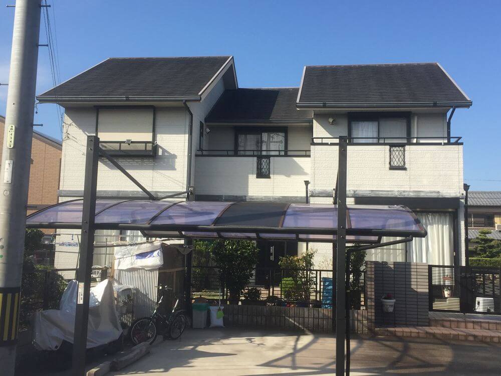 施工前 1 (19) (1) 奈良県生駒市N様【外壁塗装・屋根塗装】フッ素:施工前
