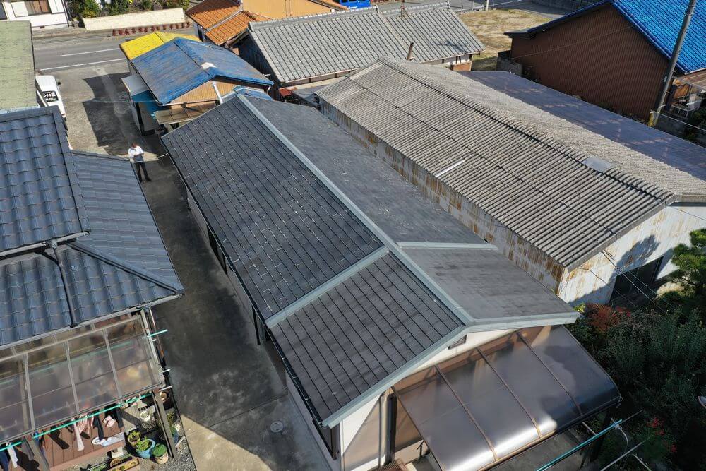 施工前(屋根) 2 (1) 屋根葺き替え:リペイント匠