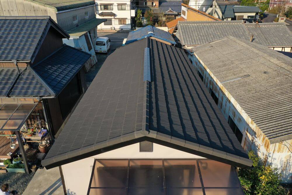 施工後(屋根) 4 (1) 屋根葺き替え:リペイント匠