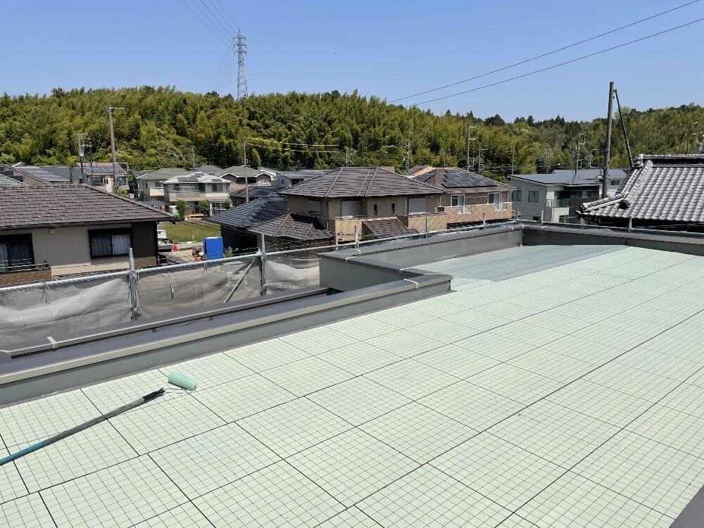 16 防水工事、通気緩衝工法、リペイント匠