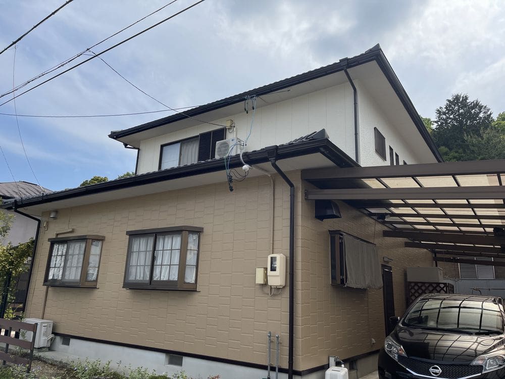 施工後3 奈良市 外壁塗装 リペイント匠
