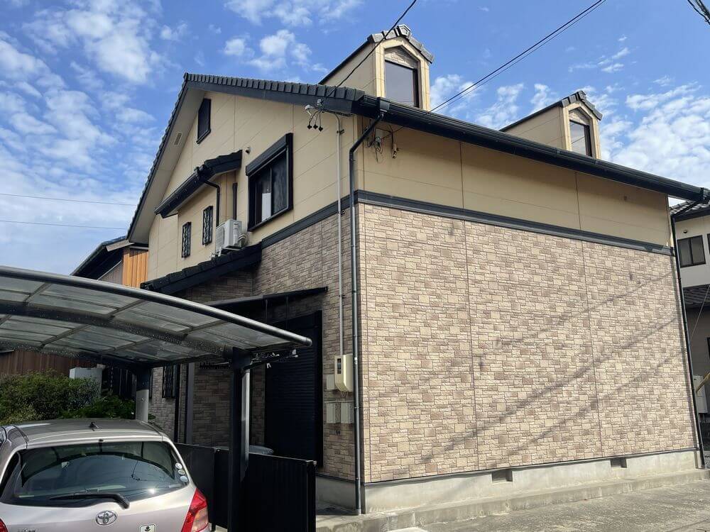 施工前3 (2) 生駒市、外壁塗装、リペイント匠