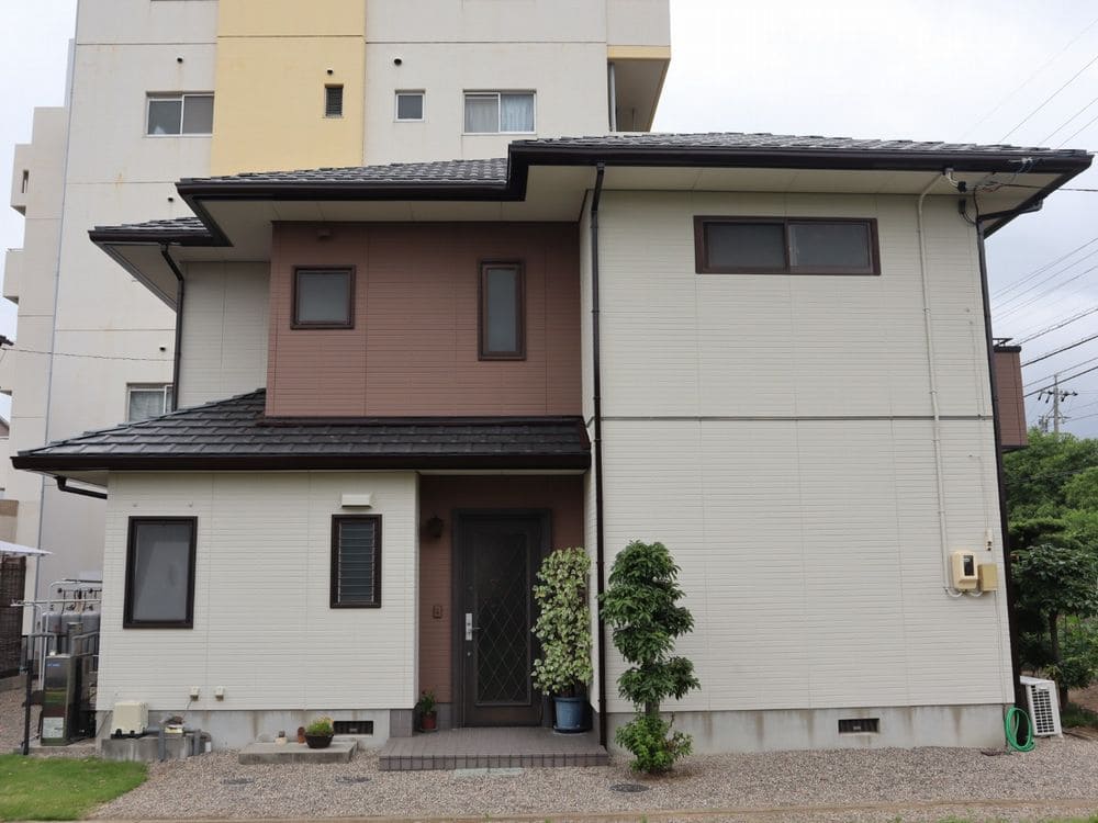 生駒市の外壁塗装をリペイント匠が施工した写真