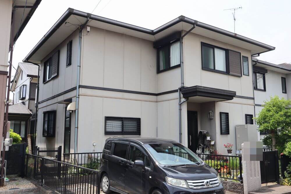 施工前 2 (1) 外壁塗装、奈良市、シリコン、リペイント匠
