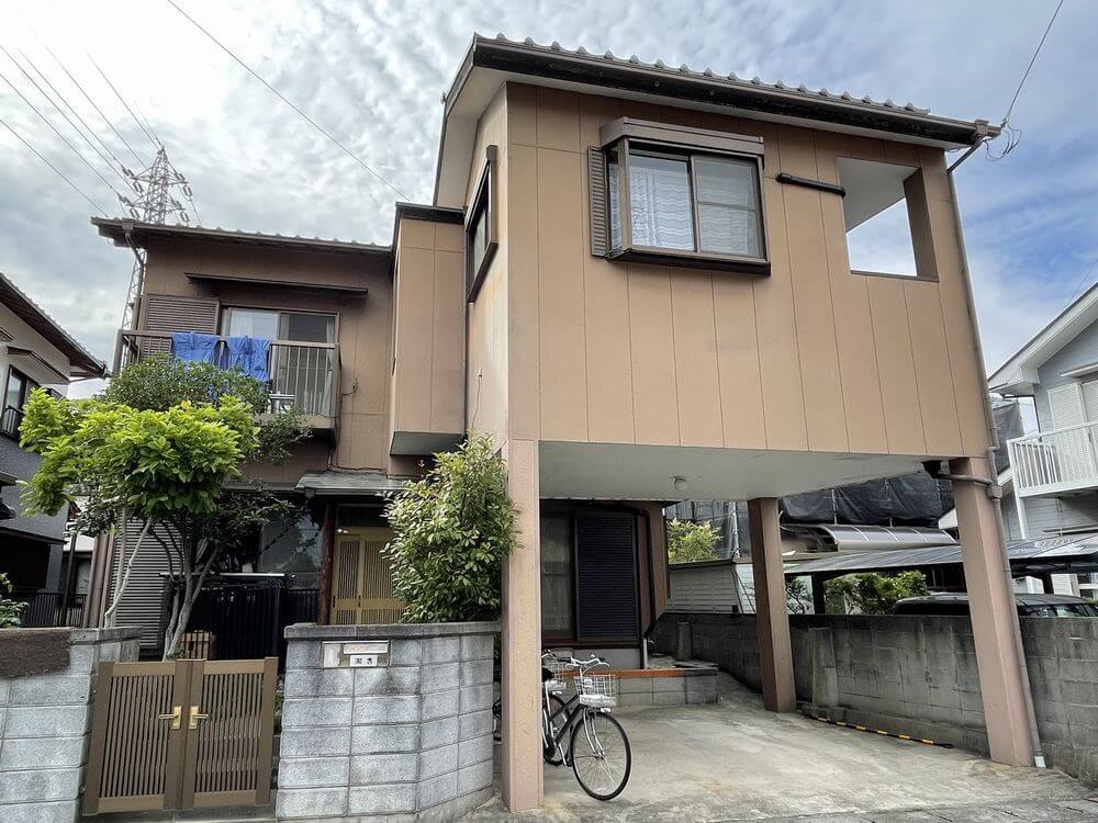 施工前1 (4) (1) 生駒市、外壁塗装、リペイント匠