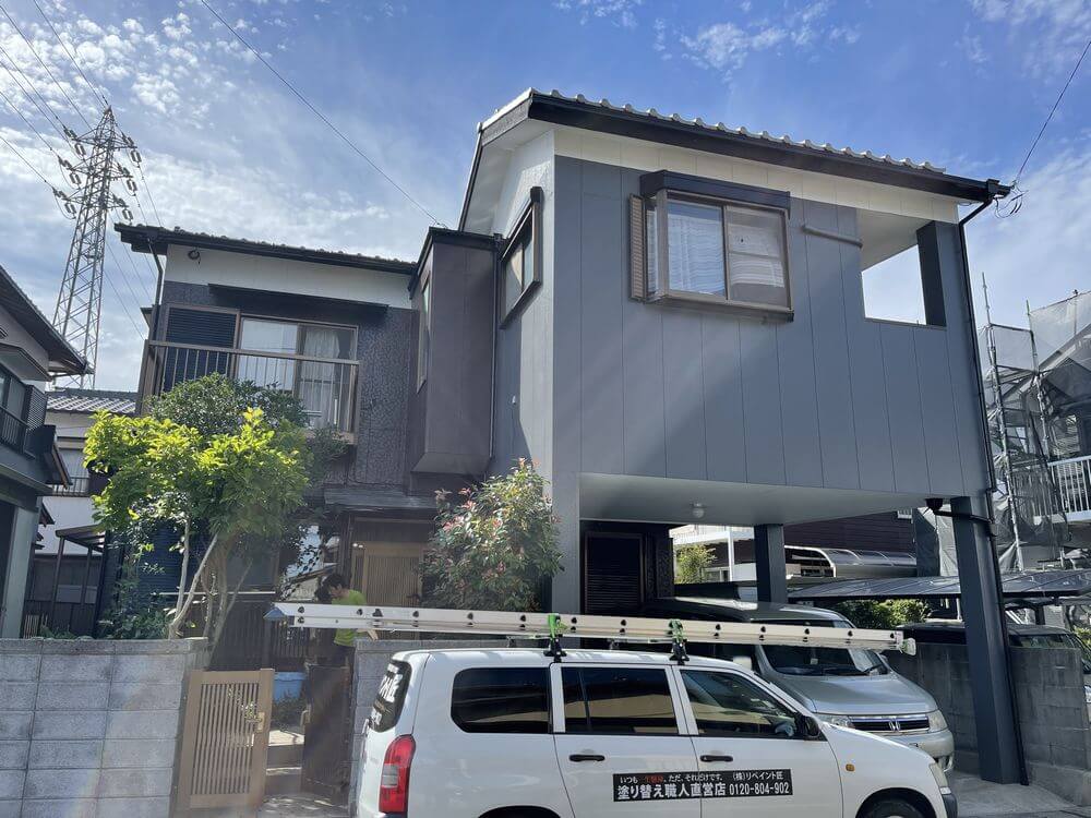 施工後1 (3) (1) 生駒市、外壁塗装、リペイント匠