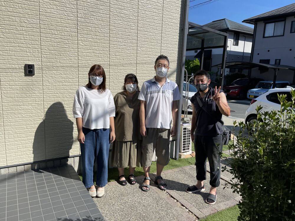 お客様 (1) 生駒市、外壁塗装、リペイント匠