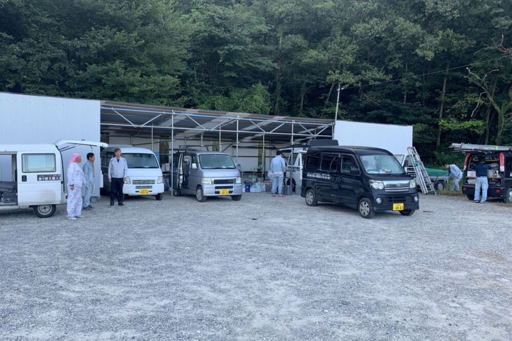 作業場 技術作業場、リペイント匠