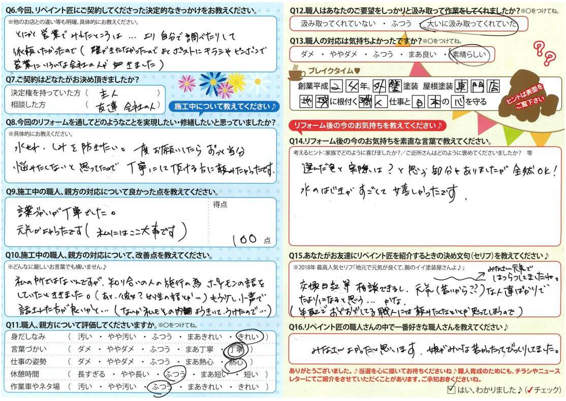 外壁塗装 生駒市 リペイント匠