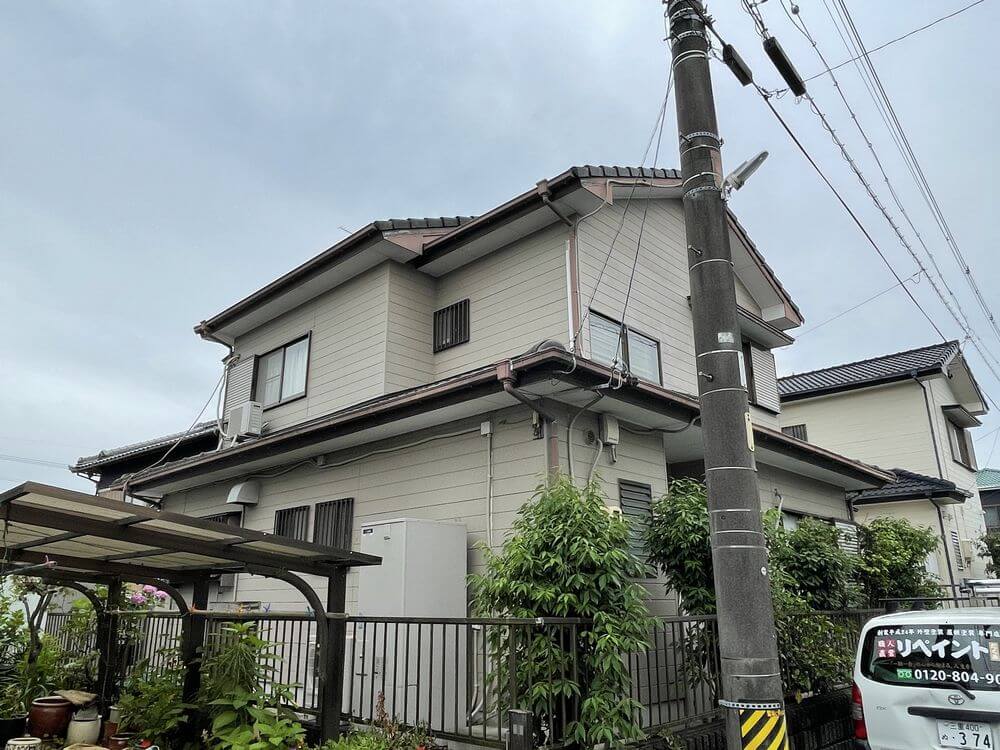 施工前3 (3) (1) 生駒市、外壁塗装、リペイント匠