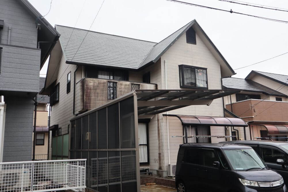 施工前 3 (5) (1) 外壁塗装 屋根カバー工事 無機塗料 リペイント匠