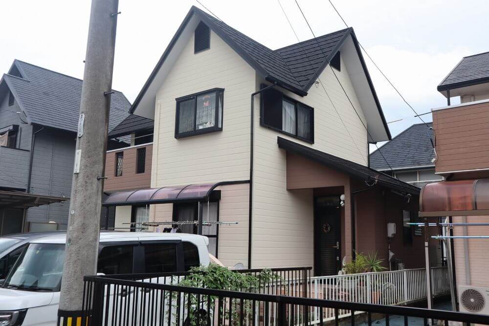 施工後 2 (4) (1) 外壁塗装 屋根カバー工事 無機塗料 リペイント匠