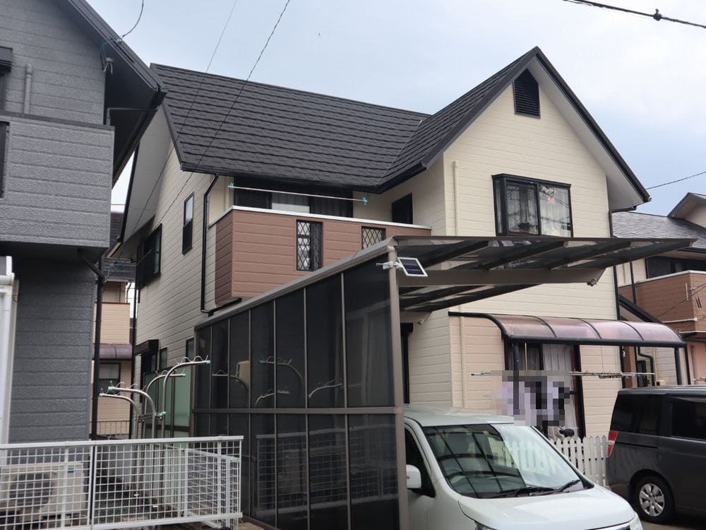 施工後 3 奈良市 外壁塗装 リペイント匠
