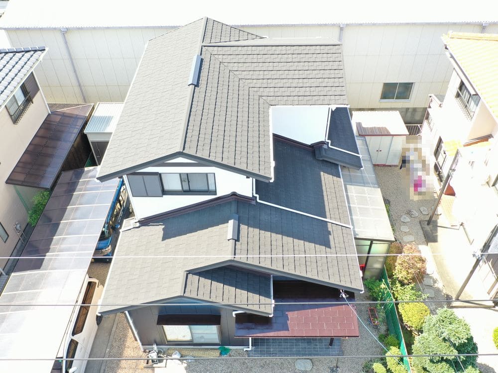 施工後(屋根) 1 奈良市 屋根工事 リペイント匠