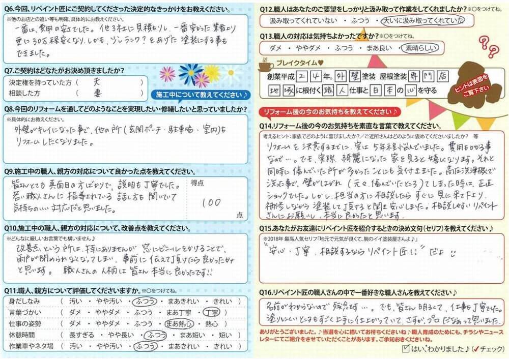 奈良市 外壁塗装 リペイント匠