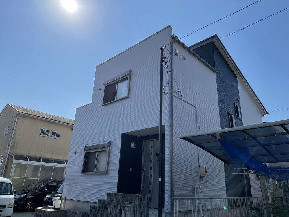 施工後 3 (8) (1) 奈良市 外壁塗装 リペイント匠