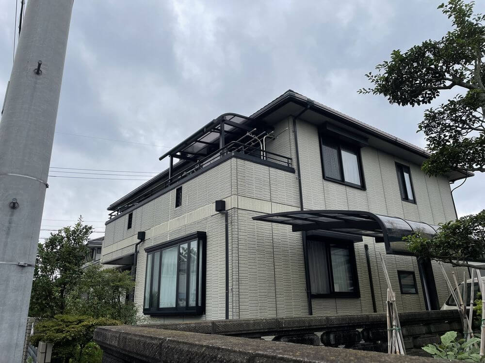 施行前-3 (1) 津市 外壁塗装 リペイント匠