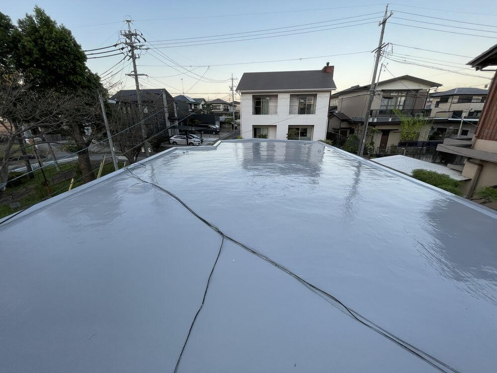 防水 施工後 2 (1) 生駒市 防水工事 リペイント匠
