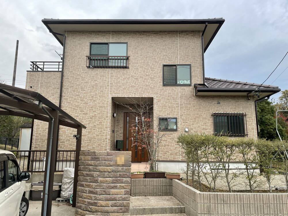 施工後1 (12) (1) 生駒市 外壁塗装 リペイント匠