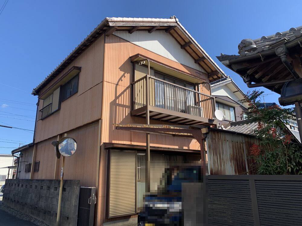施工前4 (3) (1) 奈良市 外壁塗装 リペイント匠