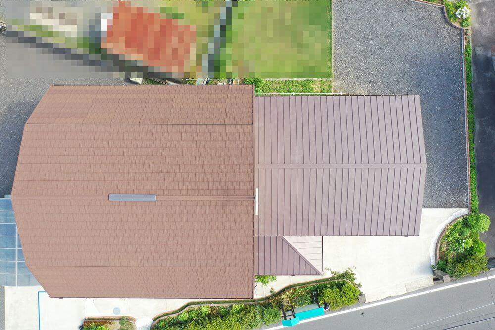 施工後(屋根) 5 (1) 伊賀・橿原市 屋根工事 リペイント匠