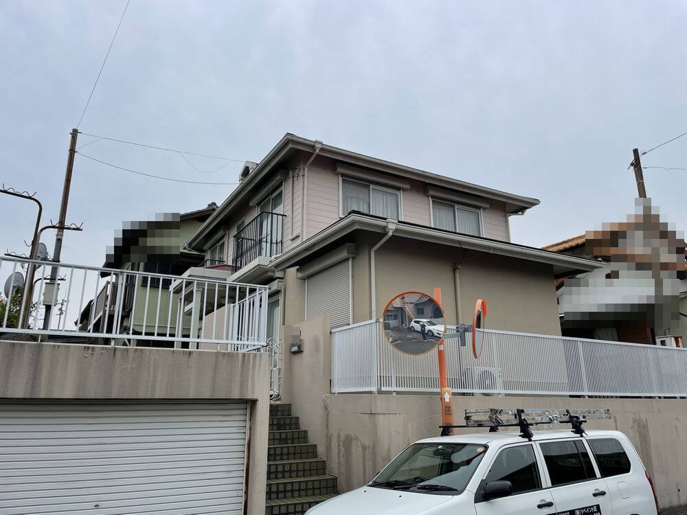 施行前2 (8) (1) 奈良市 外壁塗装 リペイント匠
