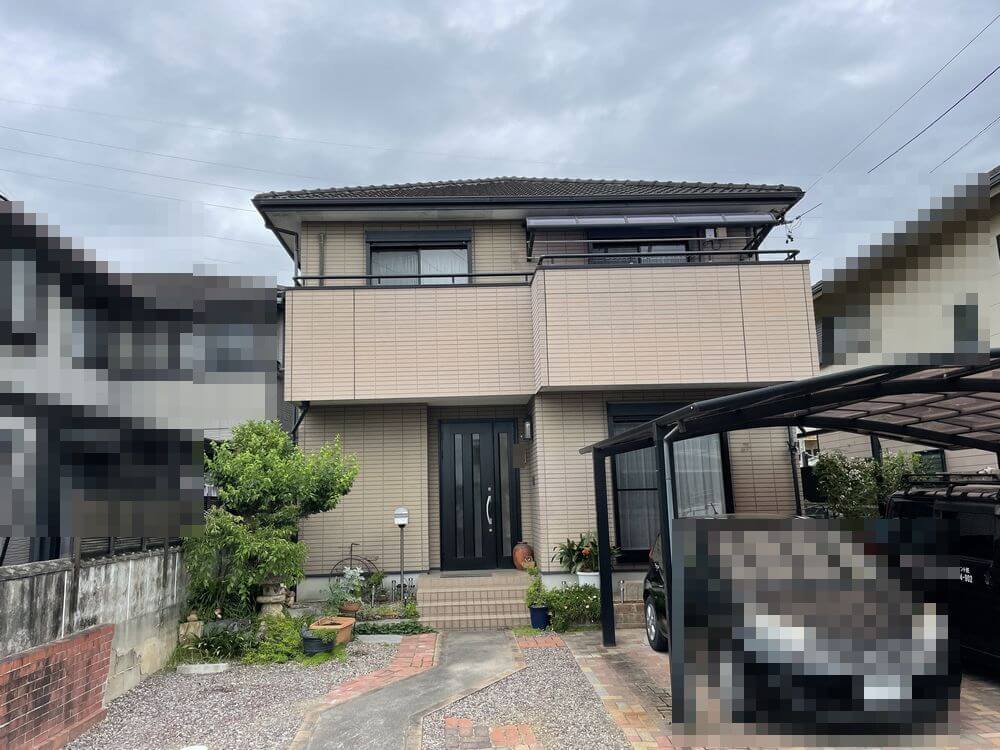 施行前3 (10) (1) 生駒市 外壁塗装 リペイント匠