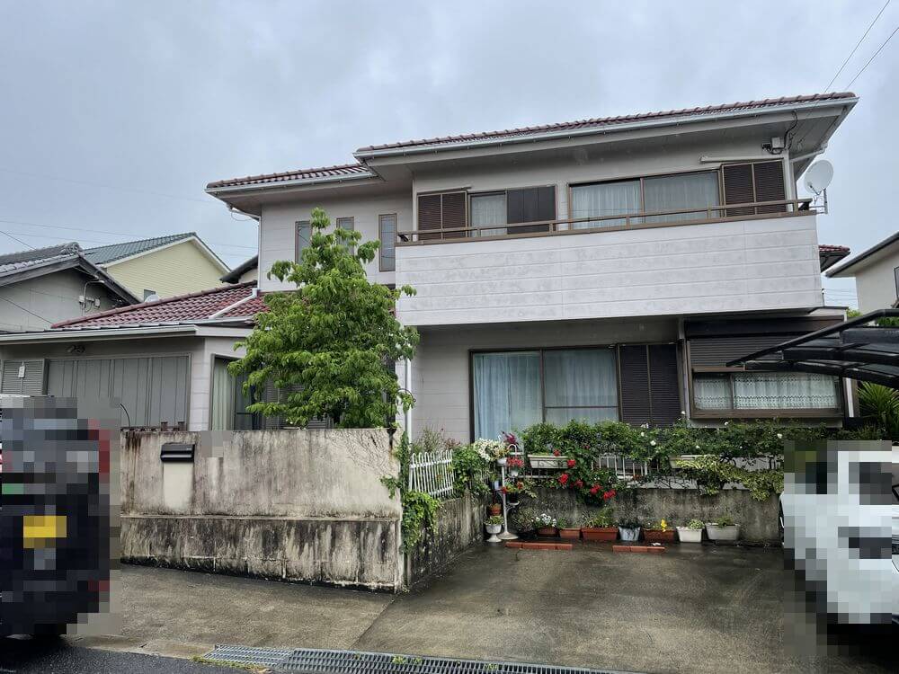 施行前3 (8) (1) 奈良市 外壁塗装 リペイント匠