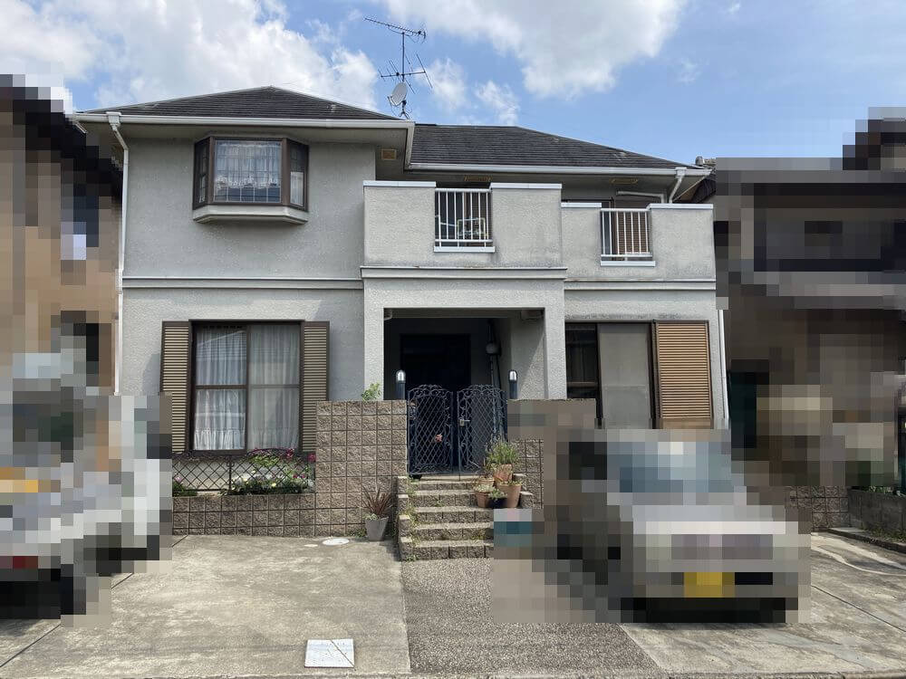 施工前 1 (2) (1) (1) 橿原市 外壁塗装 リペイント匠