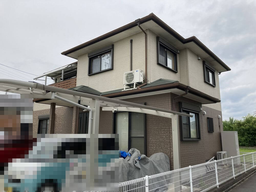 施工前 3 (4) (1) 伊賀・橿原市 外壁塗装 リペイント匠