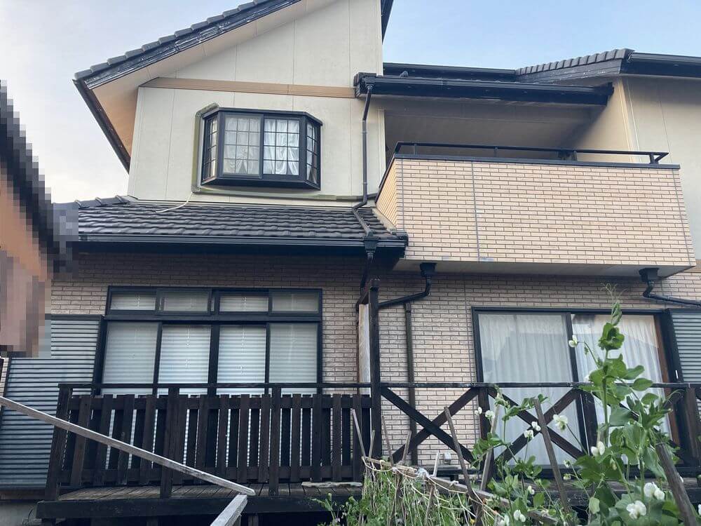 施工前4 (4) (1) (2) 生駒市 外壁塗装 リペイント匠