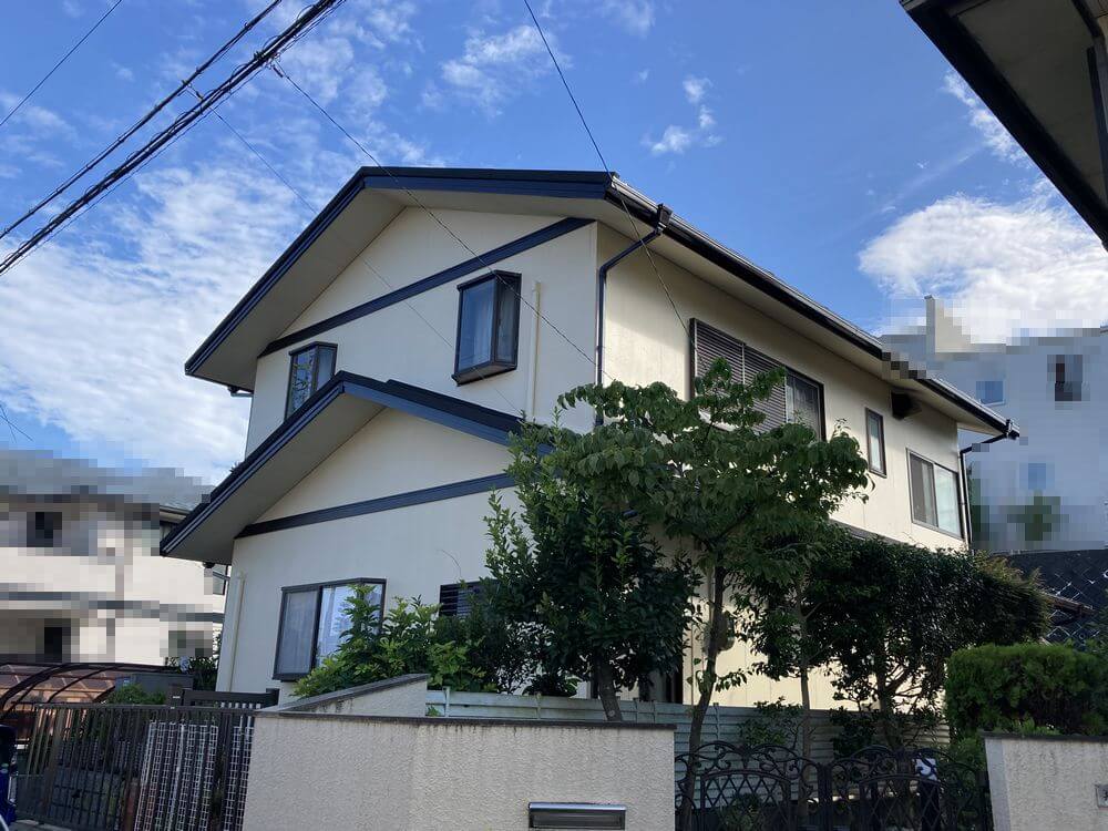 施工後 2 (5) (1) (2) 奈良市 外壁塗装 リペイント匠