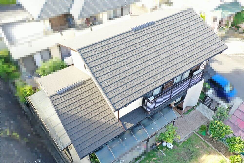 施工後(屋根) 5 (1) (3) 奈良市 屋根工事 リペイント匠