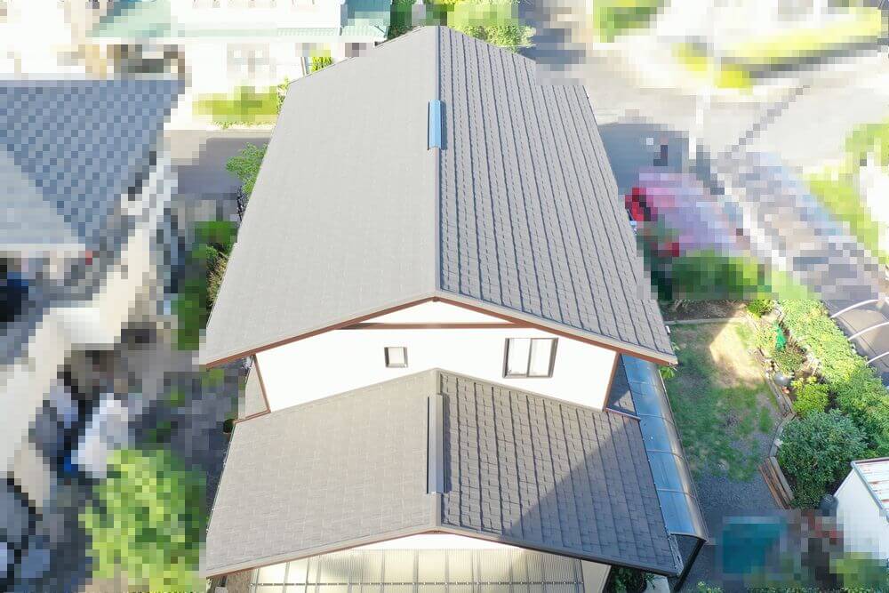 施工後(屋根) 6 (1) (2) 奈良市 屋根工事 リペイント匠
