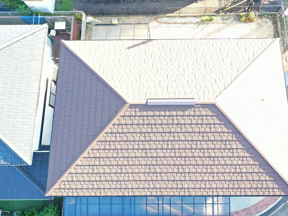 屋根カバー工法 施工後3 奈良市 屋根工事 リペイント匠