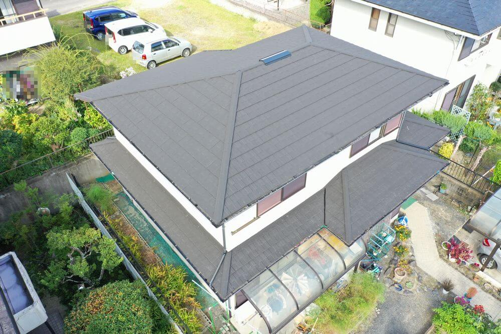 施工後(屋根) 3 (7) (1) 伊賀・橿原市 屋根工事 リペイント匠