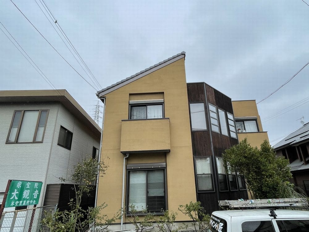施行前2 (4) (1) 奈良市 外壁塗装 リペイント匠