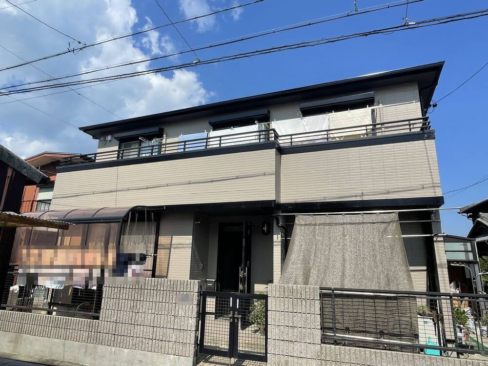 施行後3 (7) (1) 奈良市 外壁塗装 リペイント匠