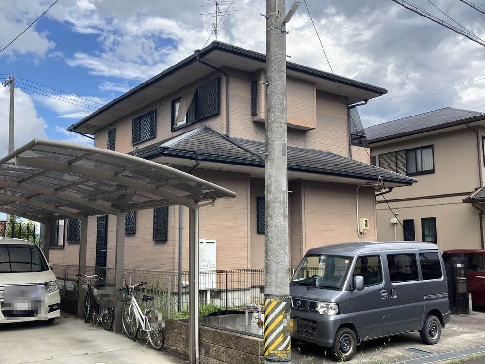 施工前 3 (7) (1) (2) 伊賀・橿原市 外壁塗装 リペイント匠