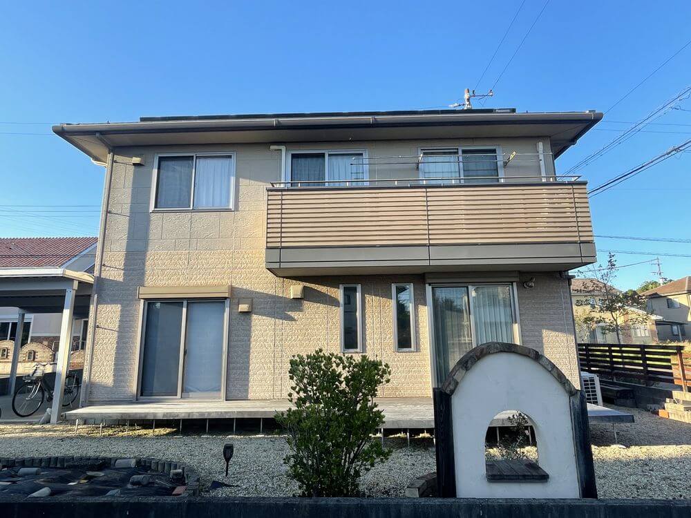 施工前5 (2) (1) (3) 奈良市 外壁塗装 リペイント匠