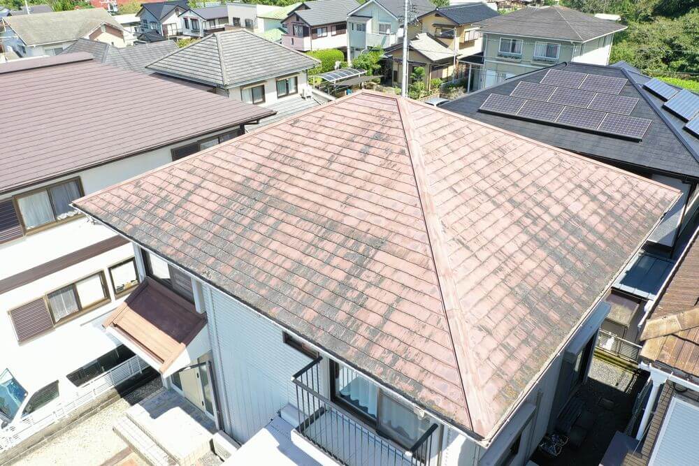 施工前(屋根) 4 (2) 伊賀・橿原市 屋根工事 リペイント匠