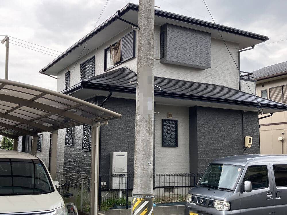 施工後 3 (8) (1) (2) 伊賀・橿原市 外壁塗装 リペイント匠
