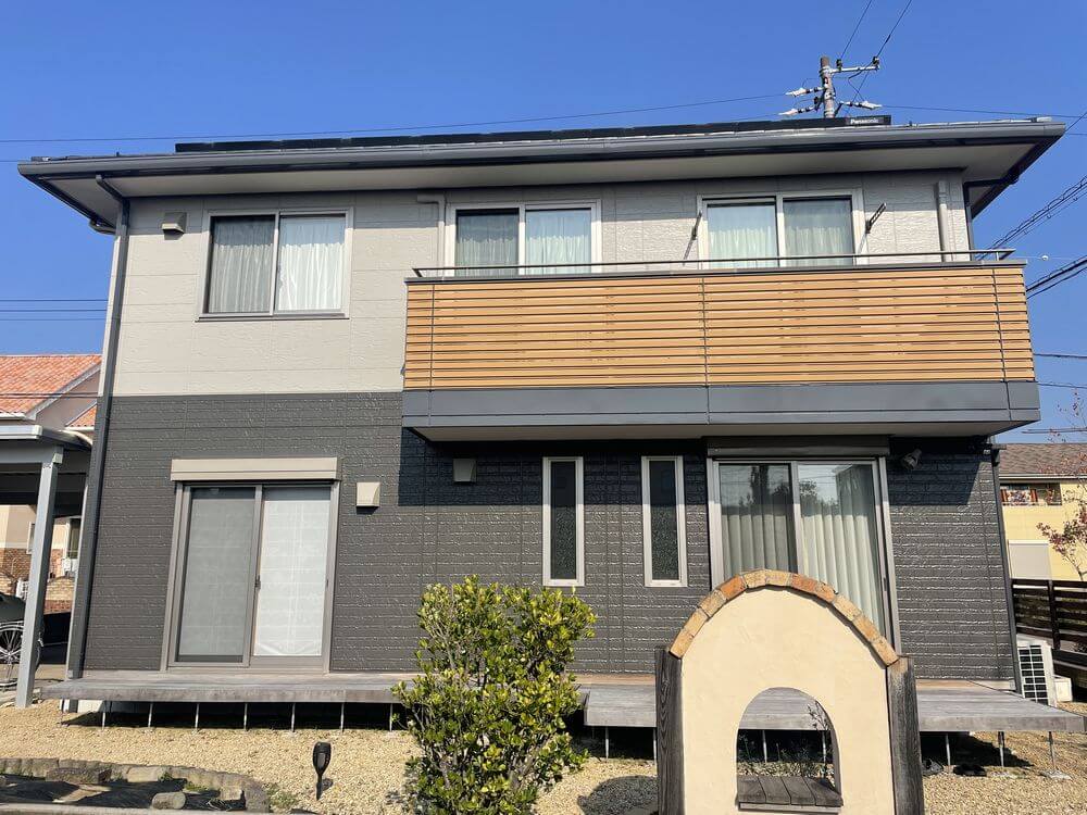 施工後5 (2) (1) (4) 奈良市 外壁塗装 リペイント匠