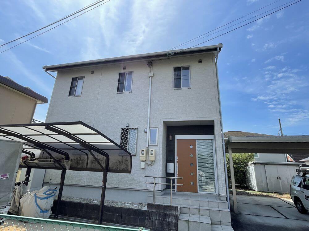 施行前3 (9) (1) (2) 奈良市 外壁塗装 リペイント匠