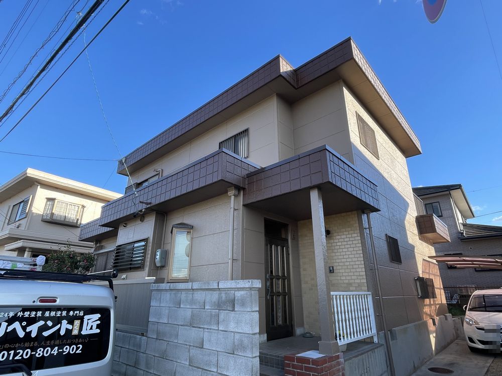 施工後1 (53) 生駒市 外壁塗装 リペイント匠