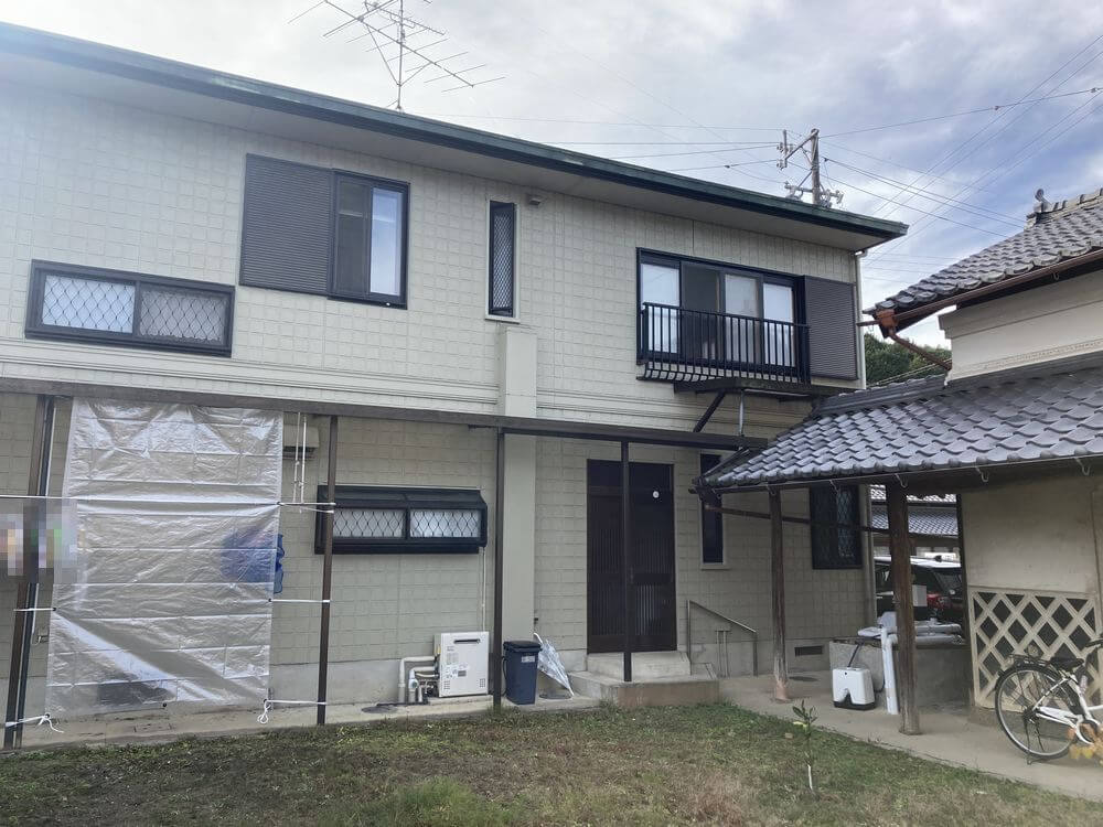 施工前 5 (2) (1) 橿原市 外装塗装 リペイント匠