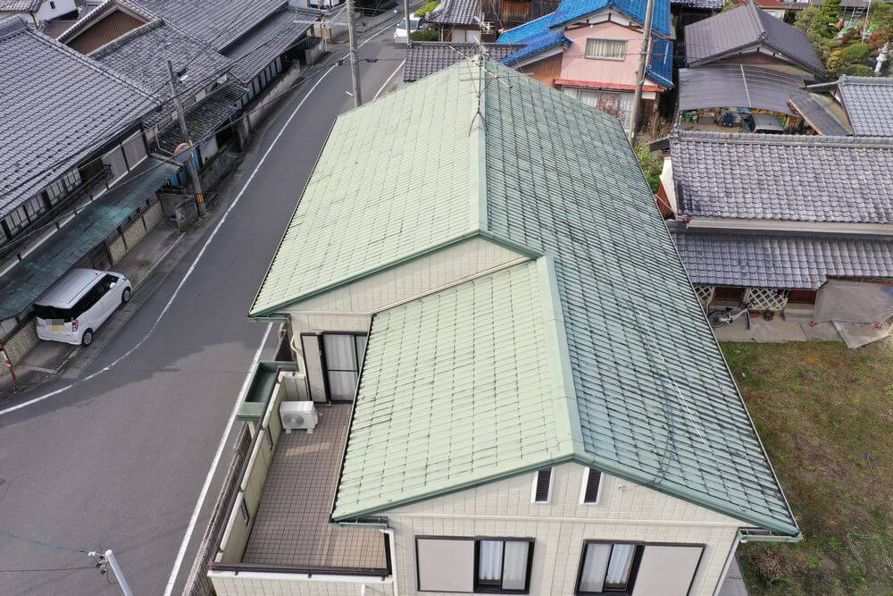 施工前(屋根) 3 (13) (1) 橿原市 外装塗装 リペイント匠