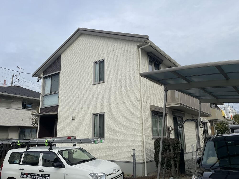 生駒市　外壁塗装　リペイント匠