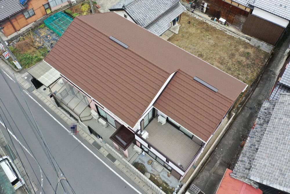施工後(屋根) 2 (12) (1) 橿原市 外装塗装 リペイント匠